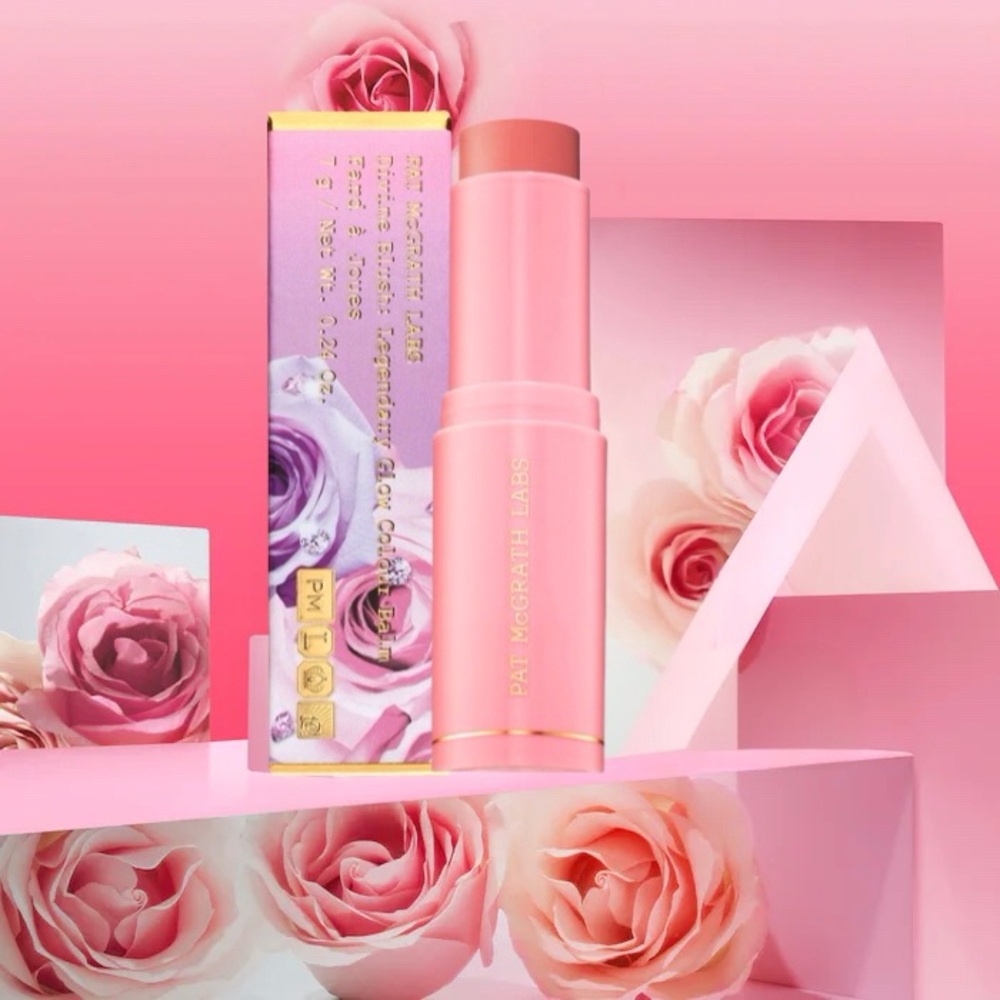 PAT MCGRATH Divine Cream Blush: Legendary Glow Color Balm in Paradise Peony BNIB